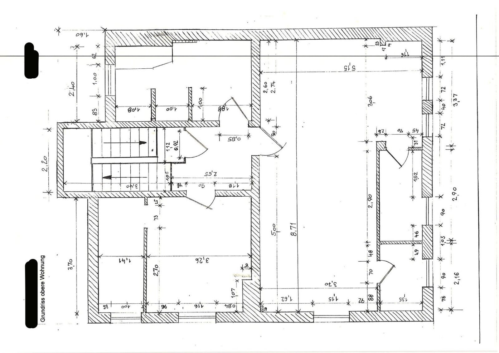 Grundriss Wohnung OG-1 Grundriss Wohnung OG-1