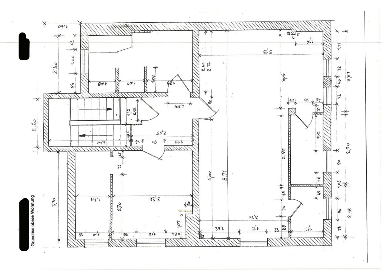 Grundriss Wohnung OG-1